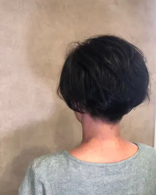 ショート 野咲き 美容室のマツエク・マツパデザイン