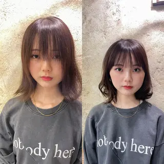 ミディアム セキネ シュウヘイのヘアスタイル