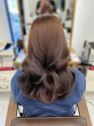 ロング カラー 韓国ヘア×髪質改善 /yoshikaのヘアスタイル