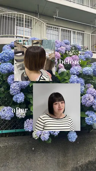ショート 艶髪【カラー支持率 No.1】リノ🪐のヘアスタイル