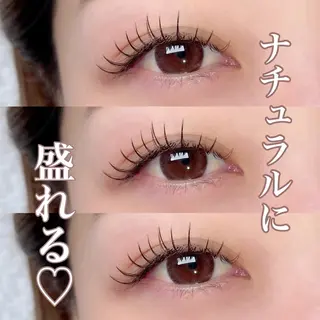 マツエク・マツパ Nlash natsumiのマツエク・マツパデザイン