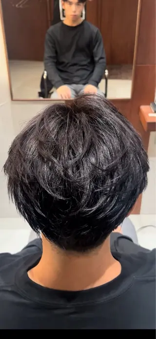 ショート メンズ Mio”VEGA所属・メンズ/束感ヘア ゆるふわ/そうたのヘアスタイル
