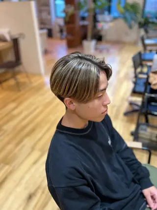 カラー メンズ Camishi所属・瀬野凌介/メンズ カット/パーマのヘアスタイル