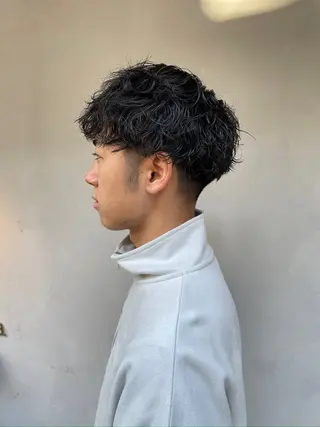 パーマ メンズ 畠山 渚のヘアスタイル