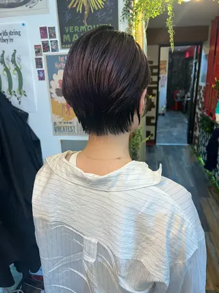 ショート カラー カラーパティシエ facce🌼ikoのヘアスタイル