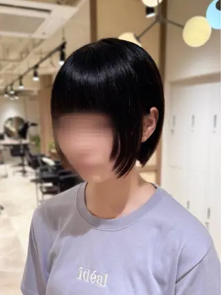 ショート レイヤー/ワンホン 🤍wakaのヘアスタイル