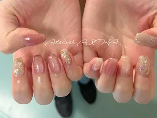 ミディアム アトリエAIHA★ フィルイン推奨サロンのネイルデザイン