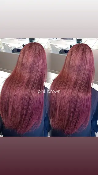 ロング ダブルカラー/艶髪 🪽minoriのヘアスタイル