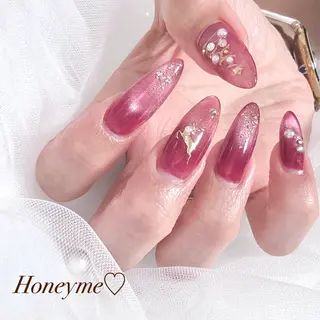 ネイル Honey me ❁⃘*.ﾟのネイルデザイン