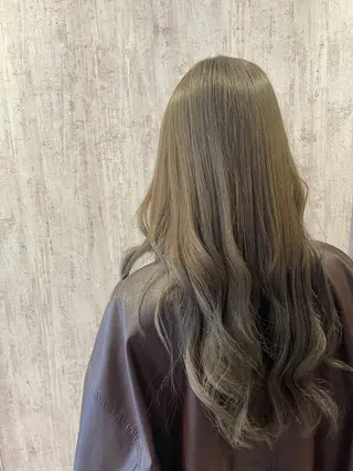 ロング カラー 川崎 龍馬のヘアスタイル