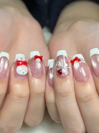 ネイル dimples yuki🎀 ꒷꒦♡のネイルデザイン