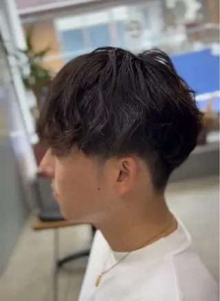 ショート パーマ メンズ メンズ専門サロン wokeのヘアスタイル