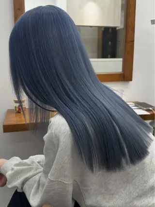 カラー 名古屋栄/ 複雑履歴   リカのヘアスタイル