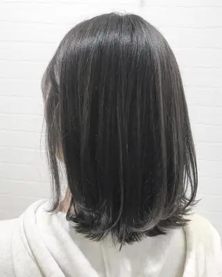 ミディアム カラー ヘアアレンジ 縮毛矯正 髪質改善寺坂雄飛💐のヘアスタイル