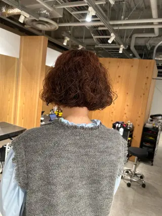 ショート カラー スキバサミを使わない カット🌼唯🌼のヘアスタイル