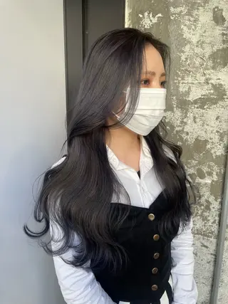 ロング カラー 髙塚碧🇰🇷 韓国ヘア🎗️のヘアスタイル