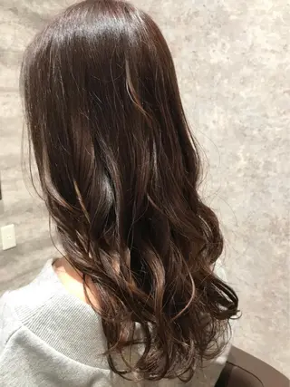 セミロング カラー 🫟Blanco🫟 Color&Careのヘアスタイル