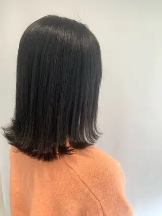 ミディアム 松浦ゆずき 韓国/ 診断/ダウンパーマのヘアスタイル