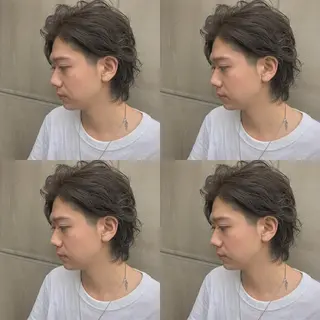 ショート カラー メンズ 北間 寛哉のヘアスタイル