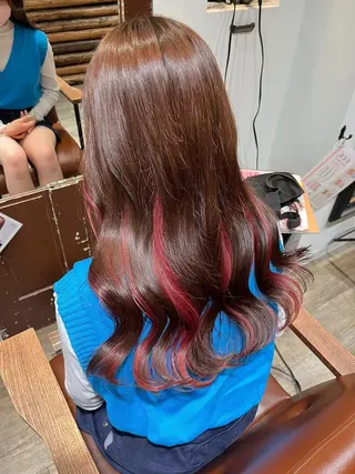 ロング カラー ゆう🫧 透明感/ハイトーンのヘアスタイル