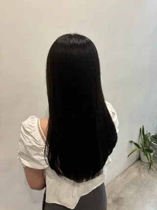 ロング デジタルパーマ／ Maayaのヘアスタイル