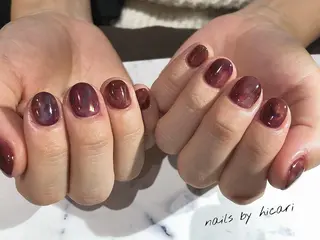 カラー ネイル マツエク・マツパ illum hicariのネイルデザイン