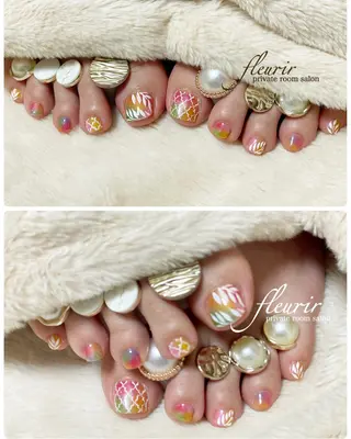 ネイル フルリール 【プライベートサロンのネイルデザイン