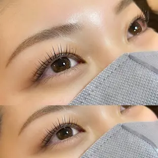 マツエク・マツパ アイブロウ Ｌ． エルドットのマツエク・マツパデザイン