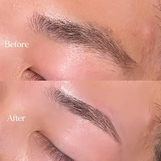 メンズ アイブロウ men'sアイブロウ まつ毛パーマ/さちのマツエク・マツパデザイン