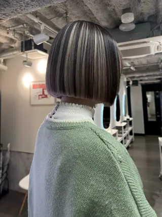 ショート カラー 新宿/髪質改善/ レイヤー/サカキのヘアスタイル