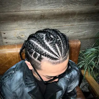 セミロング パーマ ヘアアレンジ メンズ jp doggのヘアスタイル