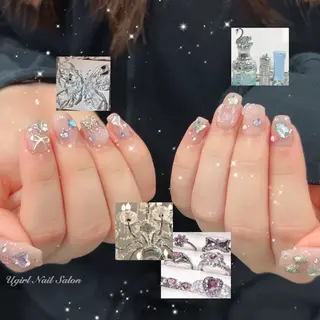 ネイル 🪄mimi🎀 Midori🪽のネイルデザイン