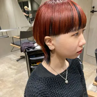 ショート カラー 🌈圧倒的デザイン力 内井省吾のヘアスタイル