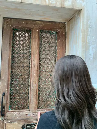 ミディアム カラー パーマ ヘアアレンジ メンズ ネイル Sia中野新橋 『JUNYA』のヘアスタイル