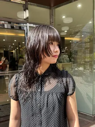 ミディアム パーマ Seeknext // Rukaのヘアスタイル