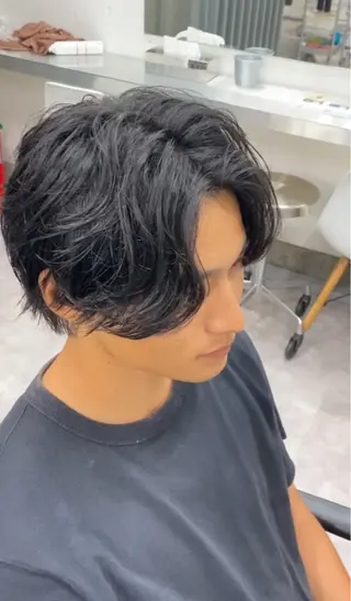 パーマ 💈メンズパーマ特化 金子温貴💈のヘアスタイル