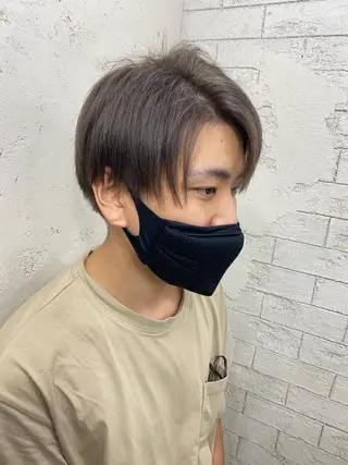 ショート カラー ホワイト系はお任せ /ブリーチ/店長岩崎のヘアスタイル