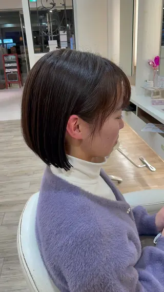 ショート ショート/ボブ レイヤー/チヨノのヘアスタイル