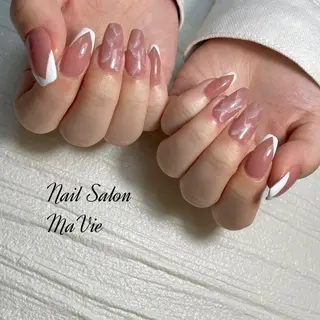 ロング ネイル 坂上 万奈のネイルデザイン