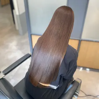 ロング カラー パーマ ioe三宮🍀 よしかわ かなみのヘアスタイル