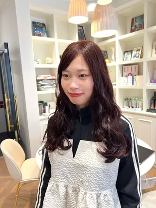 ロング カラー 似合わせ/レイヤー 💟SAEのヘアスタイル