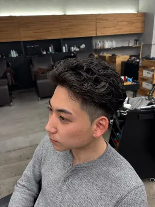 パーマ メンズ mono / Manatoのヘアスタイル