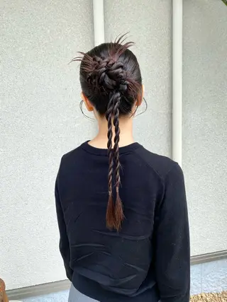 ヘアアレンジ 桑原 菜摘のヘアスタイル