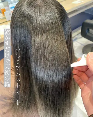 セミロング 髪質改善美容師 中村　一のヘアスタイル