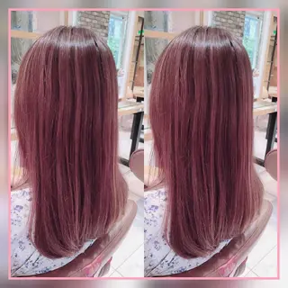 ロング カラー 田中 孝征のヘアスタイル