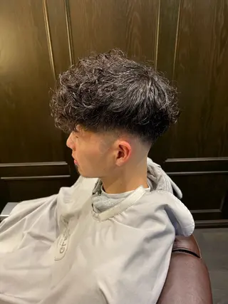 ショート パーマ メンズ HATAKEYAMA SHIONEのヘアスタイル