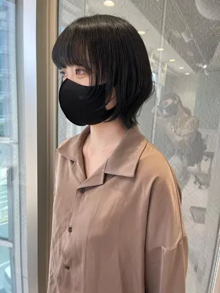 ショート ウルフカット/吉村 桃子のヘアスタイル
