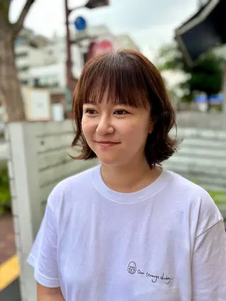 ショート ショートカット／ 明千（ミチ）のヘアスタイル