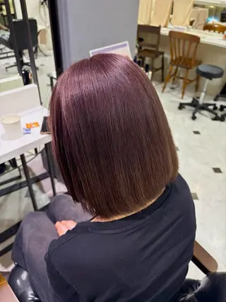ミディアム 宇野愛華∕ パーマスタイルのヘアスタイル