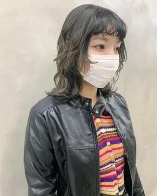 ミディアム カラー 🐝 hachi🐝のヘアスタイル